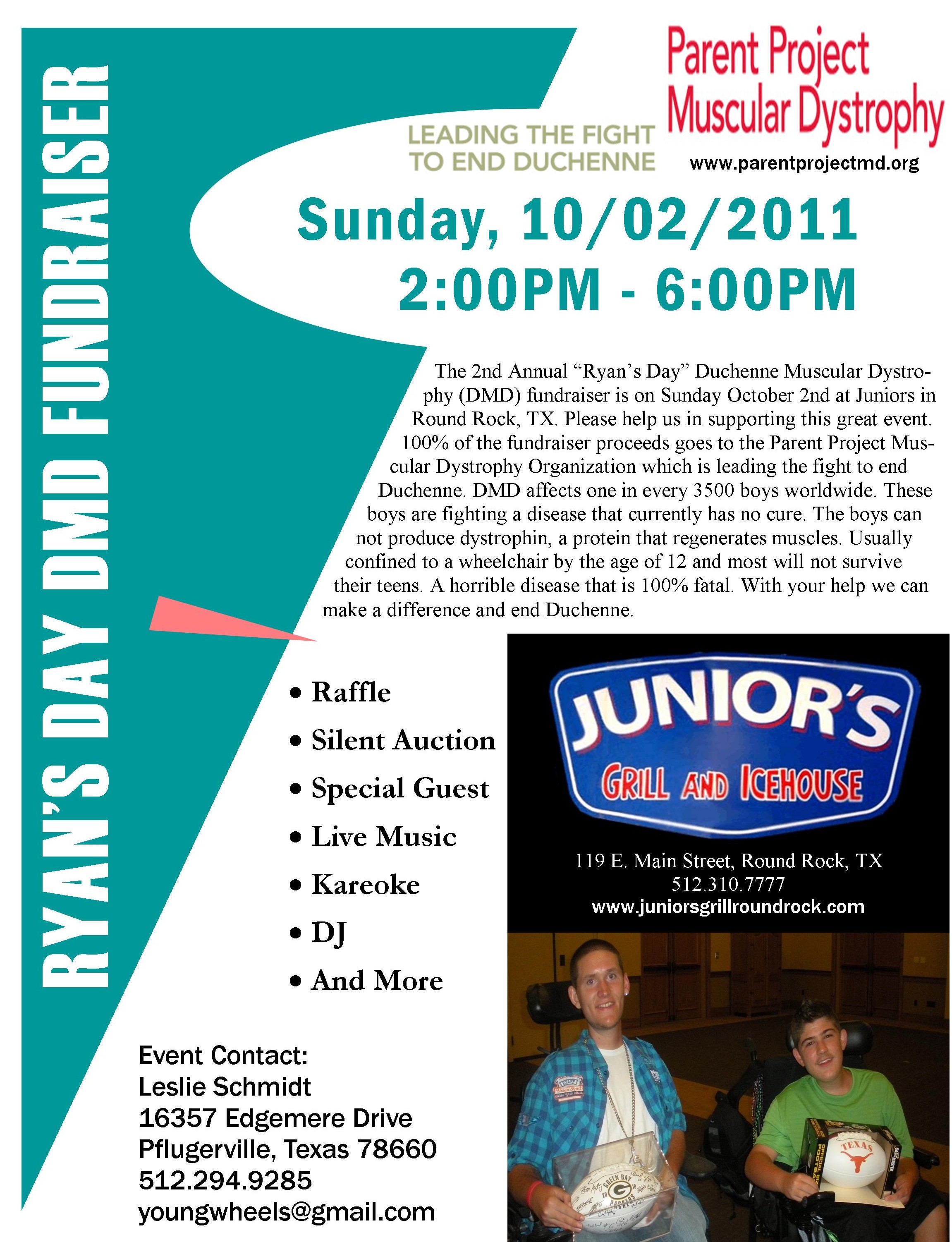 Official Ryan's Day Flyer